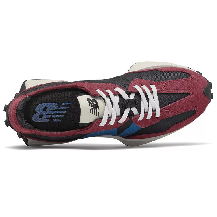 New Balance 327 Burgundy Light Rouge Wave Women Sneakers Red Classic-Burgundy WS327CA