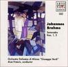 CD МИЛАНСКИЙ СИМФОНИЧЕСКИЙ ОРКЕСТР, БРАМС; F - Брамс: Серенада Нет. 1 и нет. 2  BVCC6063 Япония ОбиКлассика Б/У