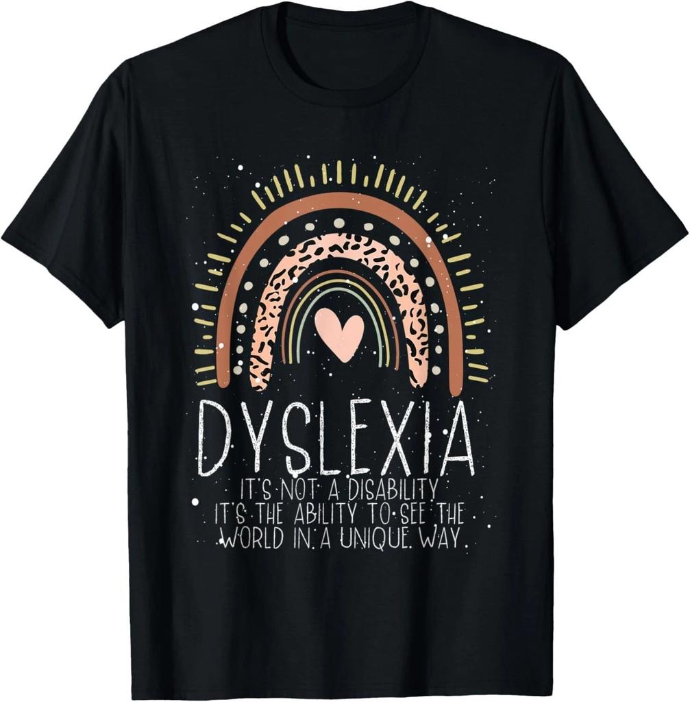 Dyslexia Warrior Dyslexic Dyslexia Awareness Month Tee Gift Unisex T-Shirt