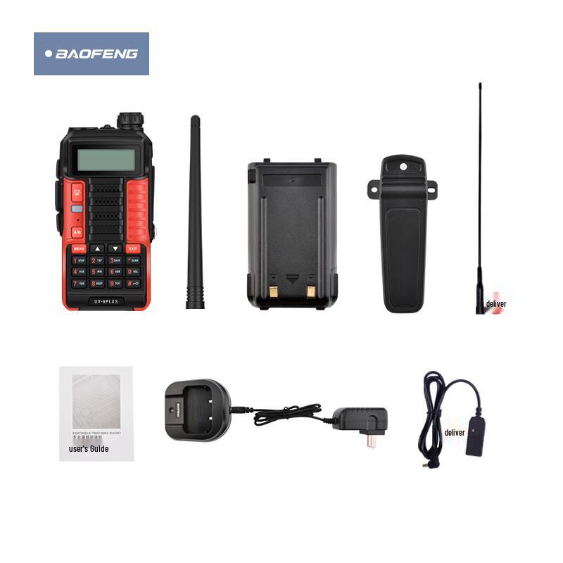 Двухдиапазонная рация Baofeng UV-6 Plus (Китайская версия)