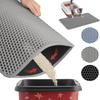 Cat Litter Mat Large Size Non Slip Pet Litter Box Filter Mat Double Layer Wear Resistant Waterproof Cat Litter Mat Pet Supplies