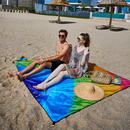 Beach Beach Blanket Sandproof Waterproof Mat Quick Drying Extralarge Outdoor Picnic Mat Beach Accessories