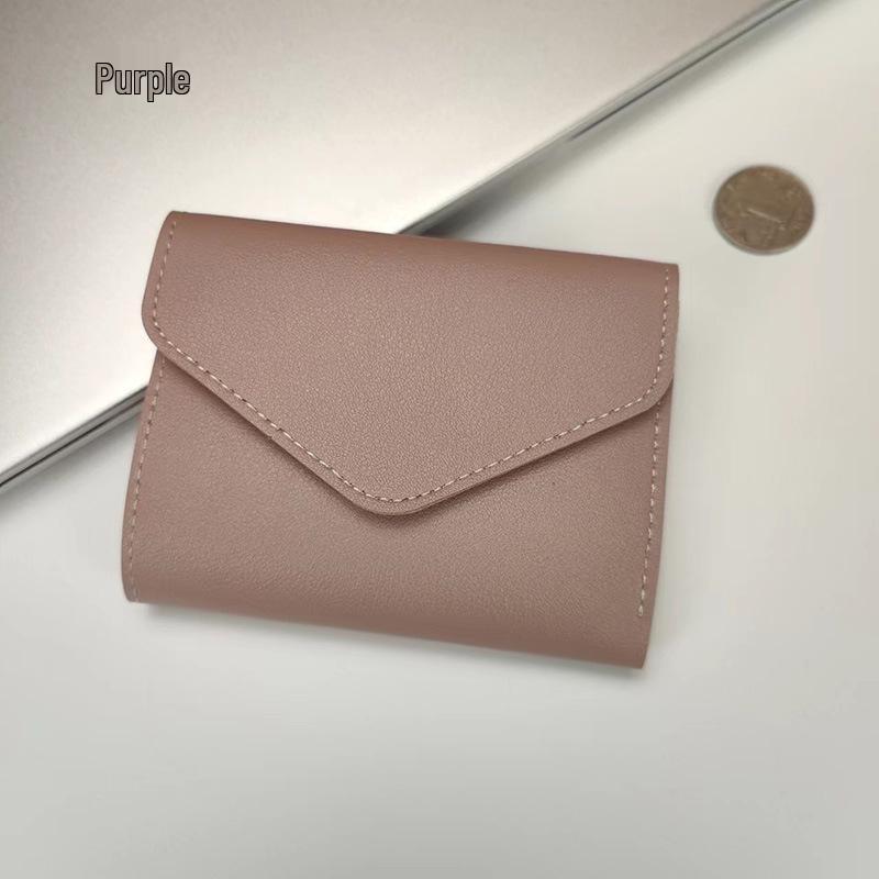 Женский модный кошелек-трифолд с множеством отделений для карт и монетницей