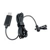 Мини-портативный петличный микрофон USB Hands-free Шнур Линия Всенаправленный микрофон для компьютера Ноутбука Мобильного телефона
