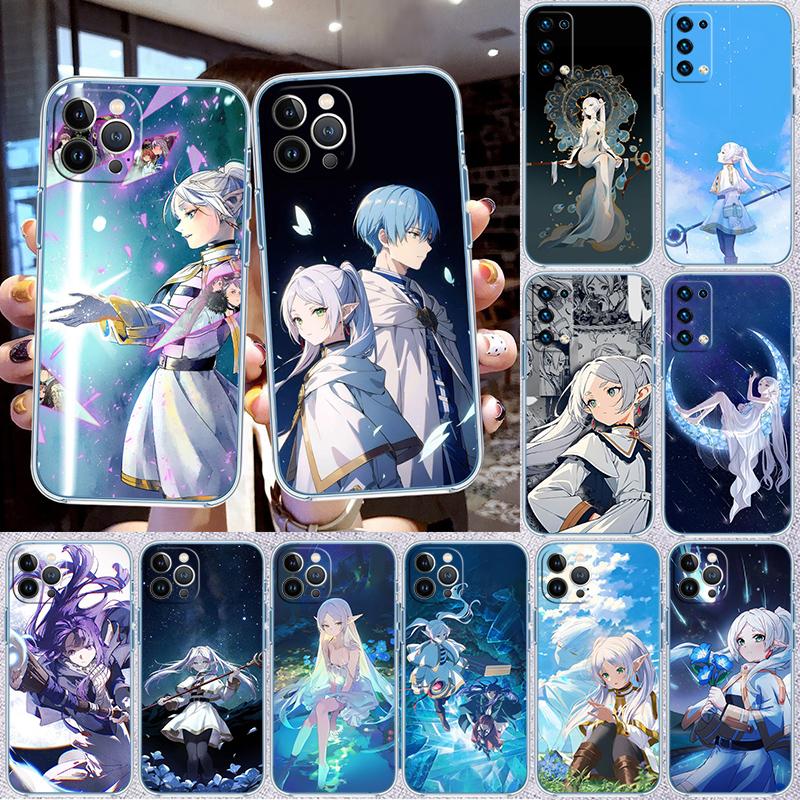 RP30 F-Frieren Transparent Phone Case for Samsung Galaxy A04 A04S A14 A23 A34 A54 M23 M33 M52 M53