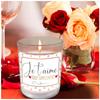 [A3813] - Ароматическая свеча "Я просто люблю тебя" - 92x70 мм
