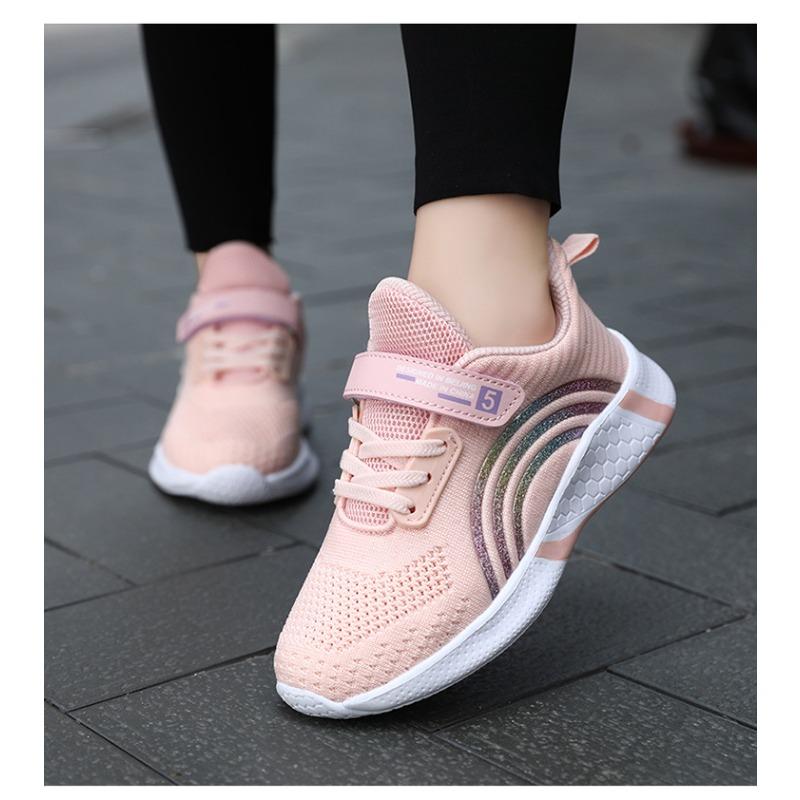 Детские кроссовки Flying Shoes, дышащие, повседневные, для бега