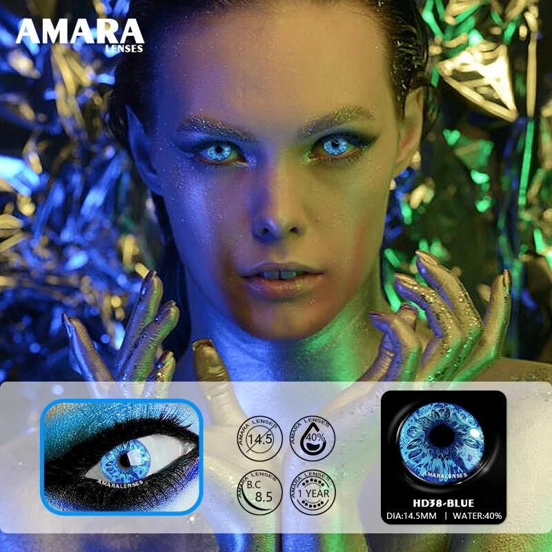 AMARA 2 шт. Косплей Аниме Глаза Линзы для глаз AYY Серия Макияж Шаринган Красота Контактные линзы Косметические цветные линзы для глаз Глаза