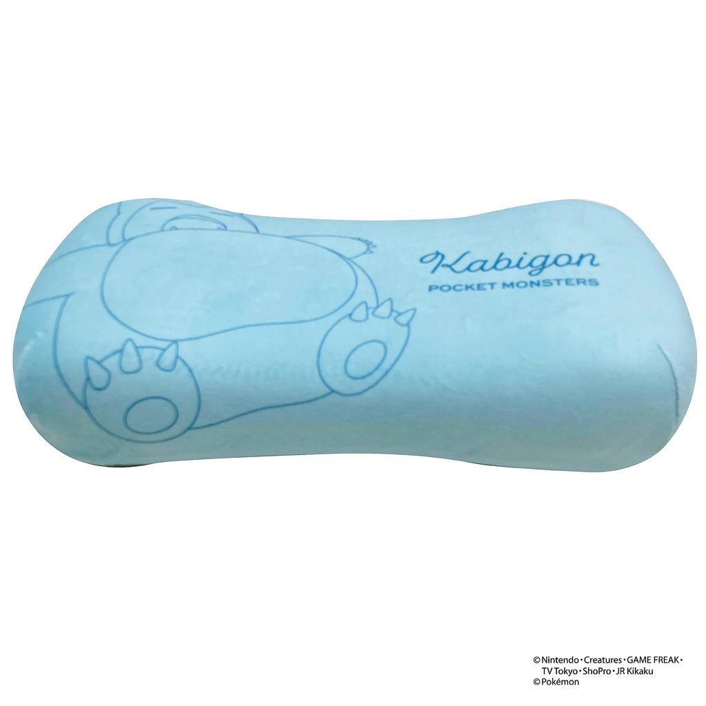 MORIPiLO Morishita подушка из пены с эффектом памяти Pokemon Snorlax 15x31 см, подушка для поддержки талии и спины, мягкая игрушка, подушка Pokemon Pastel Blue 4621202