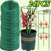 Green Plant Support Pile Frame Greenhouse Arrangement Semicircle Fixed Rod Indoor Flower Plants Vine Climbing Bracket Hock Pen