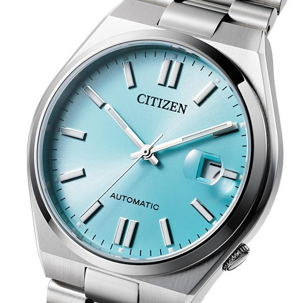 Citizen Унисекс NJ0151-88M ( Часы CITIZEN COLLECTION Механические) Круглые часы из серебристого нержавеющего металла