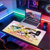 Custom Name Personalized Sailor Moon Pattern Mousepad, Laptop PC Desk Mat, Decorative Desk Mat for Home Keyboard Pad Gift