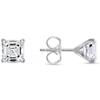 Ювелирные изделия Prim 6 Ct Asscher огранка бриллиантовые серьги-гвоздики серьги Martini Push из 14-каратного белого золота для женщин подарок на День святого Валентина