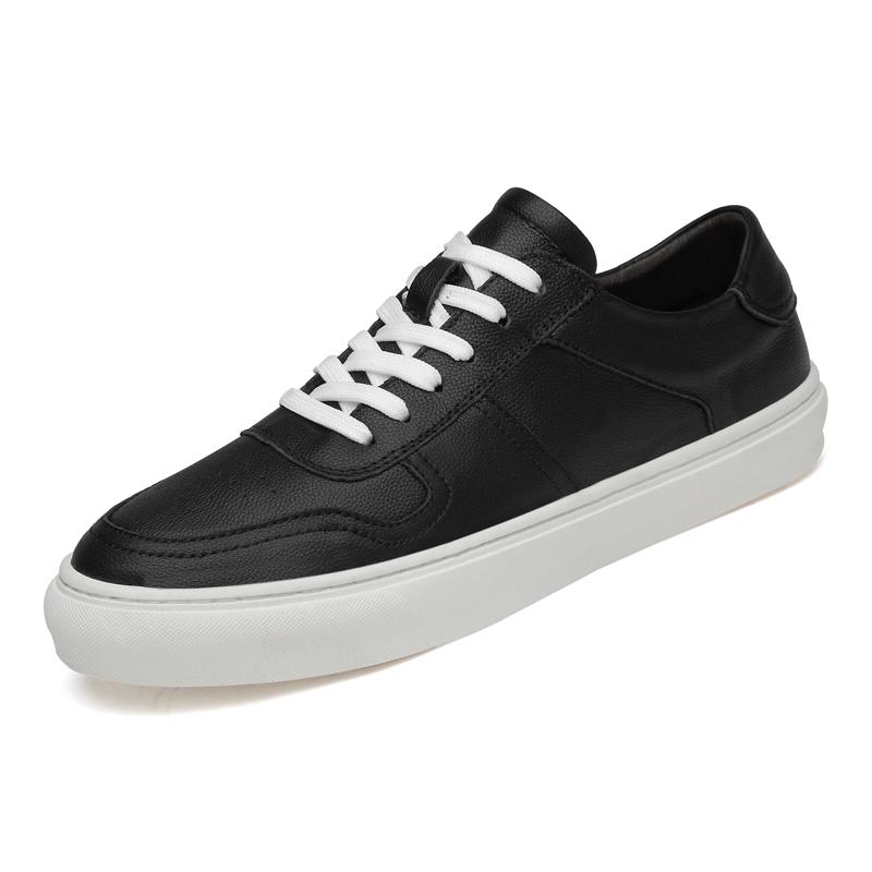 Мужские кроссовки из натуральной кожи, молодежная повседневная обувь для подростков, легкая мужская теннисная обувь Masculino, роскошный бренд, простая обувь для скейтбординга