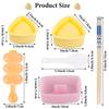 Форма для суши, набор для приготовления рисовых шариков, набор инструментов для приготовления суши, набор для приготовления рисовых шариков Ri