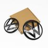 2pcs ABS Car Front Grill Emblem Rear Trunk Badge Logo for Volkswagen VW Passat 2019-2024 Scirocco Premium Pro Plus Extra Quality RL1BD2