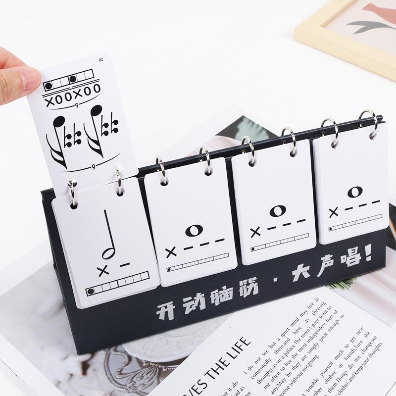 Rhythm Desk Calendar: Music Sight-Reading & Note Training Cards for Teaching