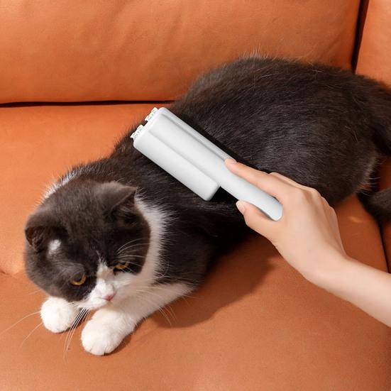 Инструмент для удаления шерсти домашних животных Щетка-ролик для удаления ворса Инструмент для груминга Кошки и собаки Многоразовый липкий ролик для удаления шерсти питомцев для стирки Ковер Мебель Диван Кровать
