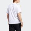 Adidas Originals 3-Stripe Circle Sport Short Sleeve T-Shirt Men Tops White GD2122