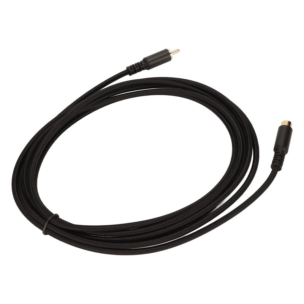 RCA Удлинительный Кабель Папа-Мама Цифровой Аналоговый AV RCA Коаксиальный Шнур для HDTV DVD Плеера Сабвуфера Динамика 1.8м   5.9фут