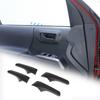 Matte Black ABS Interior Inner Door Handle Cover Trim For Toyota Tacoma 2016-22