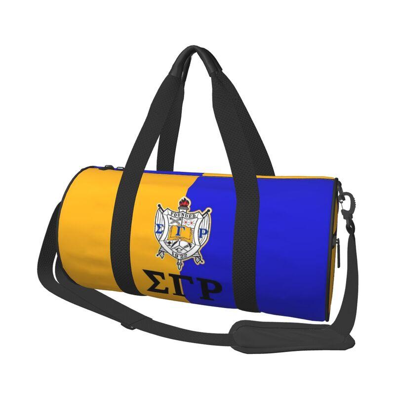 Sigma Gamma Rho 1922 Print Travel Duffel Bag Multipurpose Weekend Bags for Women Men Lightweight Waterproof Sport Yoga Gym Bag