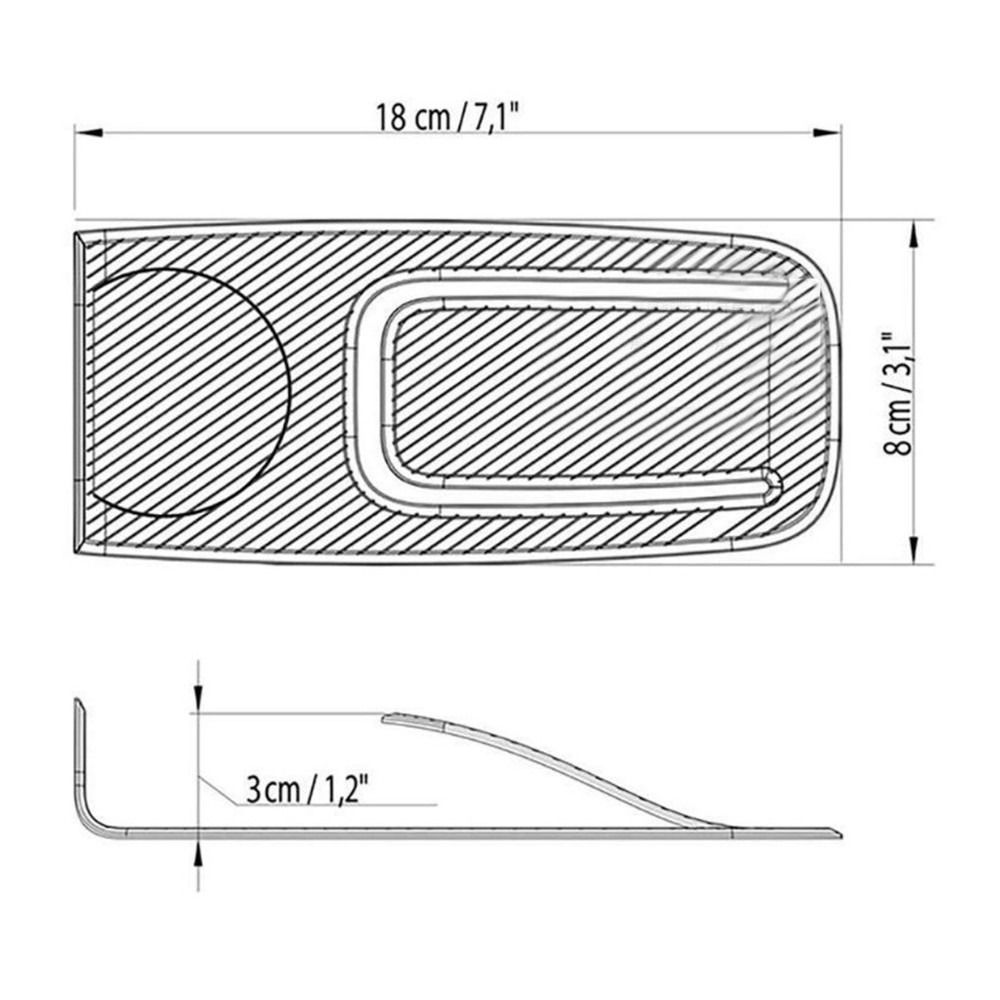PVC Door Stopper Safety Protector Door Wedge Holder New Floor Door Stopper Anywhere