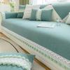 New Chenille Sofa Cushion for All Seasons, Fresh and Non-slip Ins Fabric Living Room Sofa Cover Cover