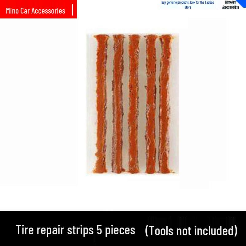 Набор быстрых резиновых полосок для ремонта шин для автомобилей, мотоциклов и электромобилей