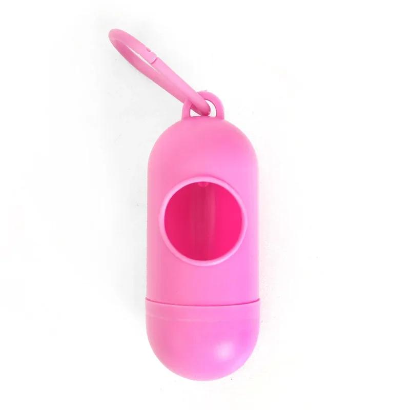 Dog Poop Bag Pet Waste Dispenser Garbage Carrier Hangingable Portable Holder Poo Bags Dispensers Pet Cleaning Supplies