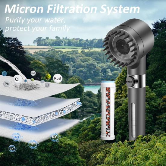 10/20Pcs Water Shower Head Filter Regular Replacement Refreshing Shower Filter Core for Drivse Turbo Sprayer for Iondrops Sprayer