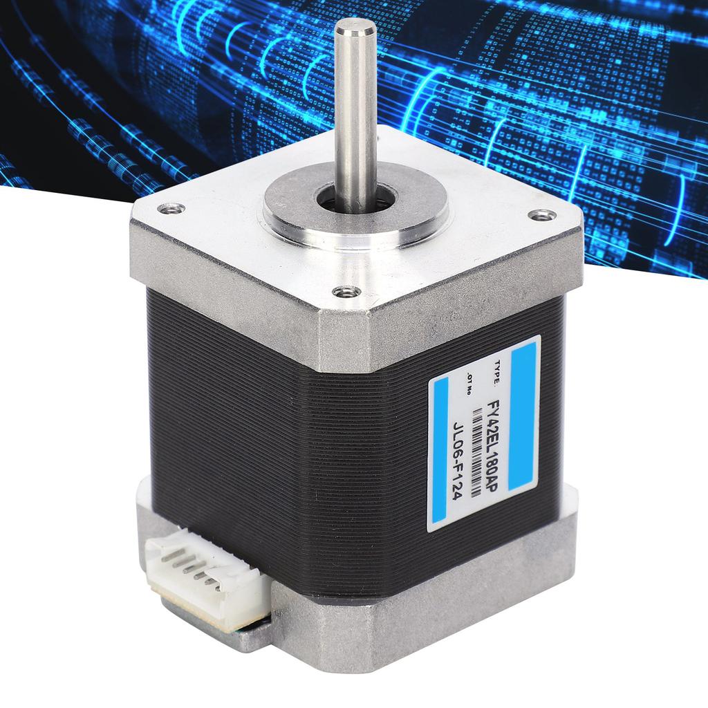 NEMA17 Electric Motor 2‑Phase 42 Stepper 1.8 Degree 0.50Nm Stepping Driver Replacement