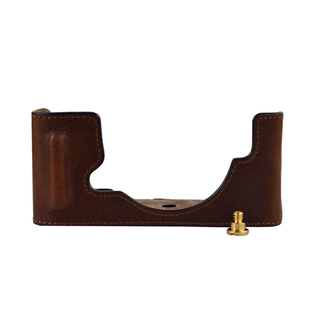 Kinokoo Case for Nikon Z FC Mirrorless ZFC Protective Camera Tripod Thread Half Case with Hand Gift Bag Genuine Leather Camera, Case, Case,