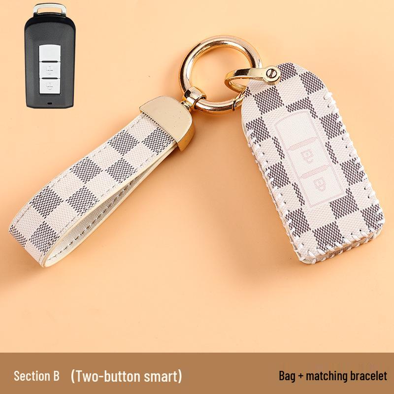 Высококлассный чехол для ключей для Mitsubishi Outlander, ASX, Eclipse Cross и Pajero Sport.