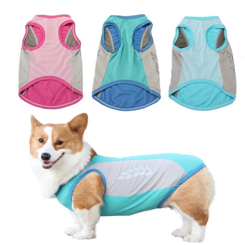 Cooling Vest Small To Medium Dogs Breathable Mesh Pet Shirt Sleeveless