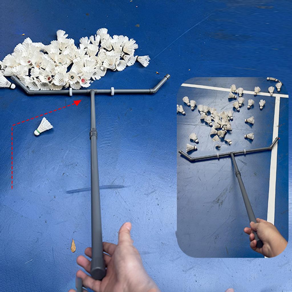 Badminton Shuttlecock Collector, Gatherer, Table Tennis Collector Tennis Ball Picker, Sweeper for Park, Outdoor Court Venues