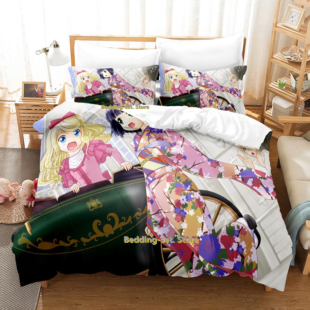 3D Аниме Перекресток в чужом лабиринте Постельное белье Односпальный Полуторный Двуспальный Кингсайз Комплект постельного белья Взрослый Детский Спальня Комплекты пододеяльников
