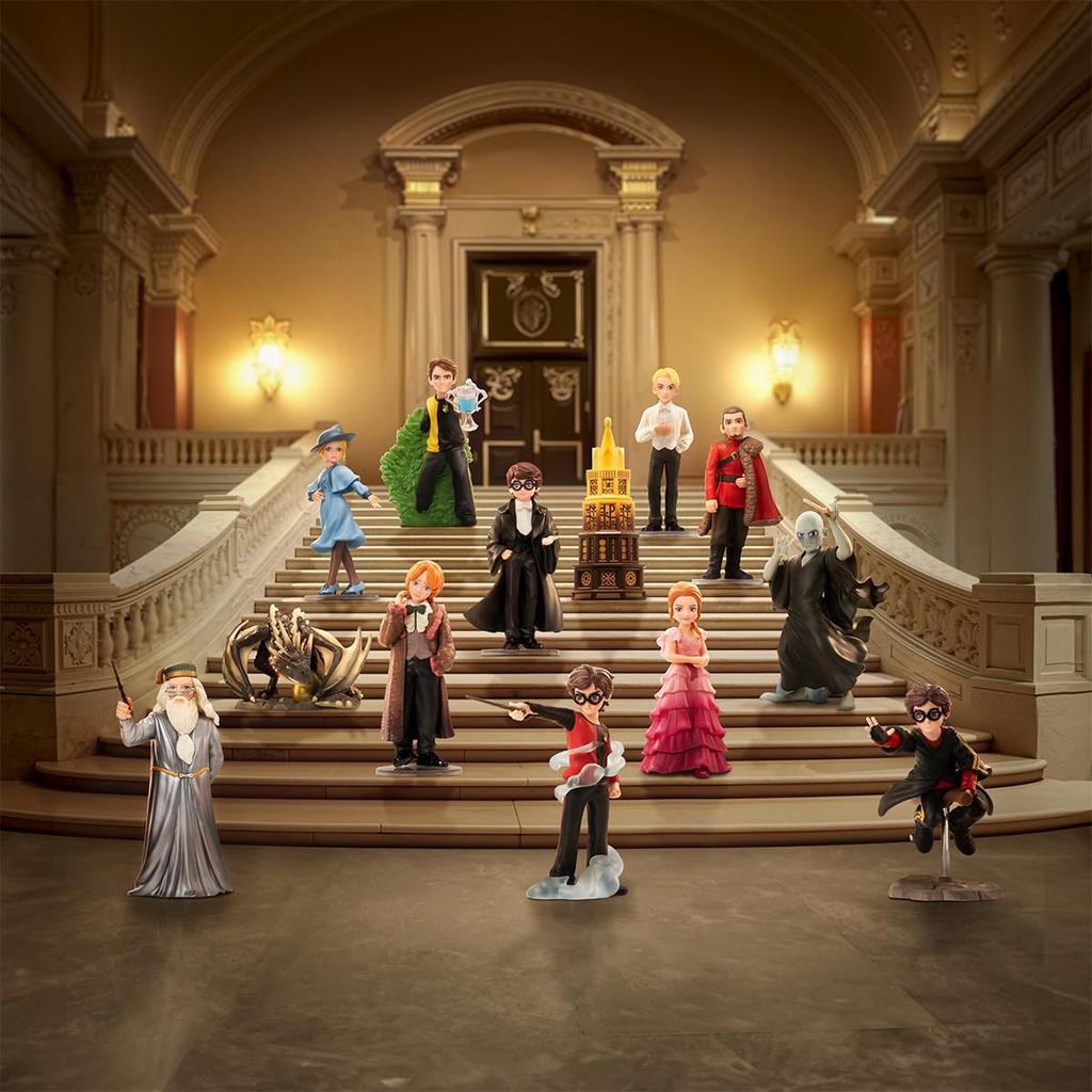 POP MART Harry Potter and the Goblet of Fire Series Box of Pop Mart Gachapon Blind Box Plastic Premium PVC Soft Original Birthday Gifts [Assorted 12]