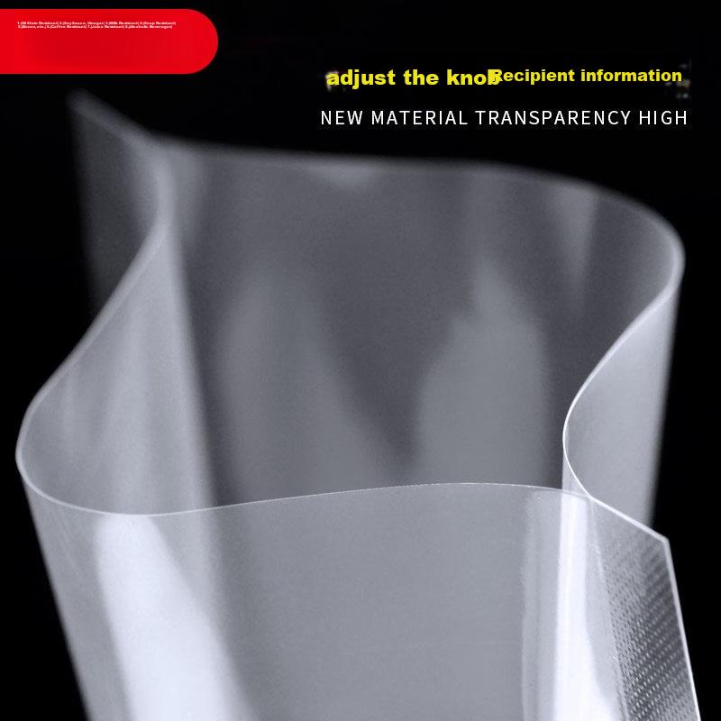 Jinghuisichuang Vacuum Food Bags [Smooth Surface, 20*30cm], PE+PA Fresh-Keeping Sealing Bags, Air-Suction Compressed Packaging Bags, 100 Pieces