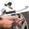 220PSI Air Tire Pressure Inflator with Valve for Car Truck Tire Pressure Gauge