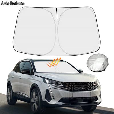 Для Peugeot 3008 2017 2018 2022 2023 Гибрид Накидка-солнцезащита на переднее стекло