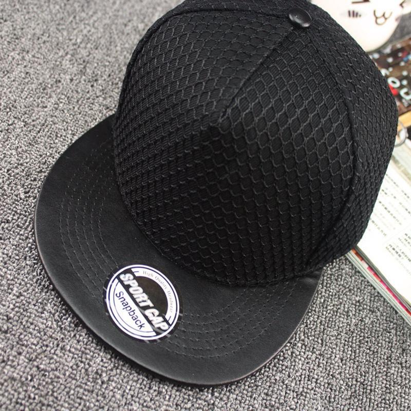 Cap Pure Baseball Color Mesh Outdoor Casual Snapback Hats Hip Hop Caps Men Women Sport Golf Hat Caps