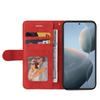 For Xiaomi 14T Leather Case Wallet Stand Color Splicing Phone Cover