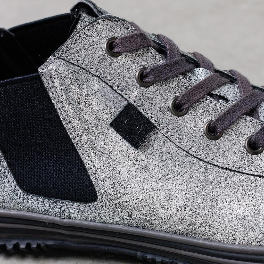 Кроссовки цвета оружейной стали размера M для мужчин и женщин [Spingle] SP-442V (25.5cm)