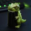 Can Protectors for Soda Dinosaur Hippo Frog Elephant Protector Lid, 3D Printed Cute Animal Beverage Sealers Drinks Cover, Dust Proof Carbonation
