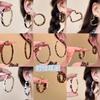 Серьги из серебряной иглы в ретро-стиле с кожаным леопардовым принтом и геометрическим кругом, европейские и американские трансграничные серьги, модные серьги нишевого дизайна