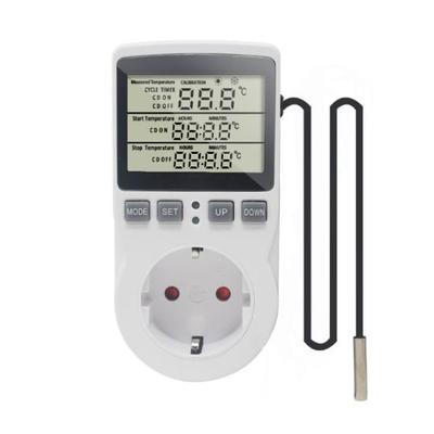 Розетка с таймером ЕС/США, термостат, цифровой регулятор температуры, розетка с таймером, датчик, зонд, нагрев, охлаждение
