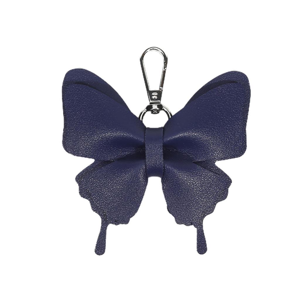 Милый бант искусственная кожа кулон брелок бабочка узел анти-потеря брелок сумка рюкзак орнамент украшение