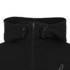 Asics Moisture Wicking Loose Fit Zip Up Hooded Jacket Men Jackets Black 2031E670-001
