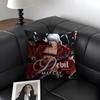 Чехол на подушку D-Devil May Cry Натуральный Лен Органическая Ткань Двусторонний Принт Диван Домашний Декор Подарок Наволочка
